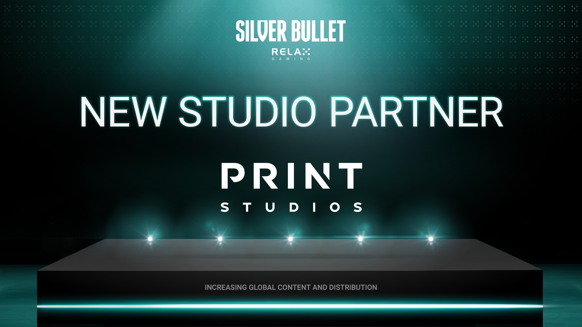 Relax Gaming welcomes Print Studios as latest Silver Bullet partner