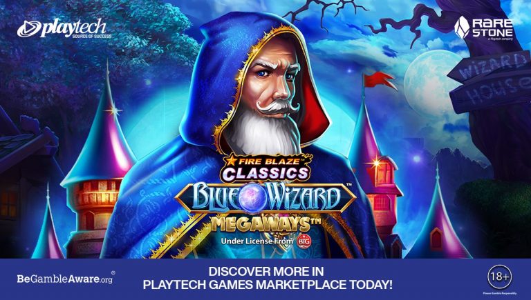 Blue Wizard Megaways by Playtech’s Rarestone