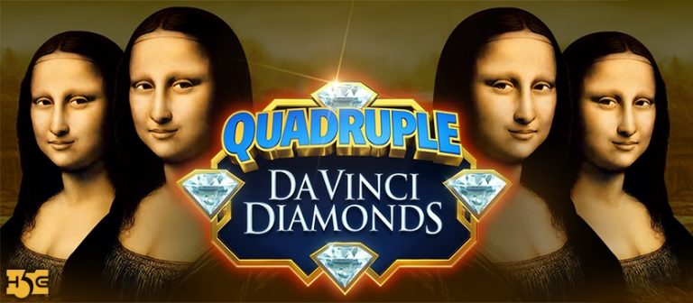 Quadruple Da Vinci Diamonds by High 5 Games
