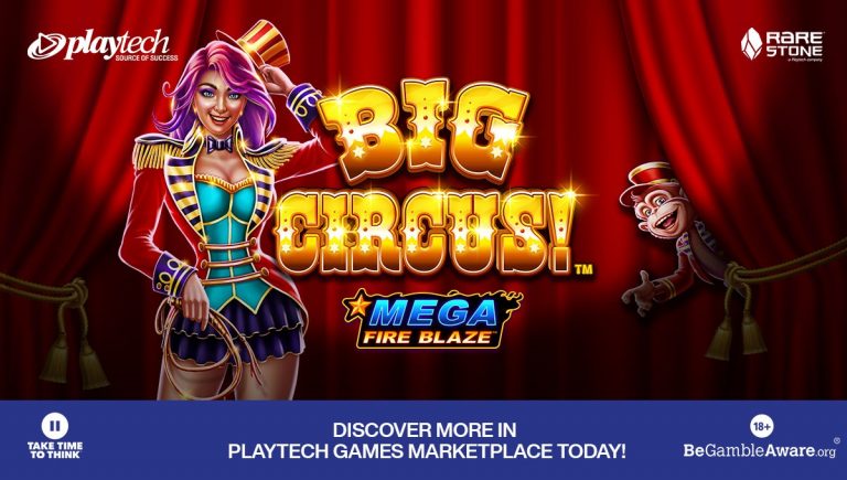 Mega Fire Blaze: Big Circus by Playtech’s Rarestone