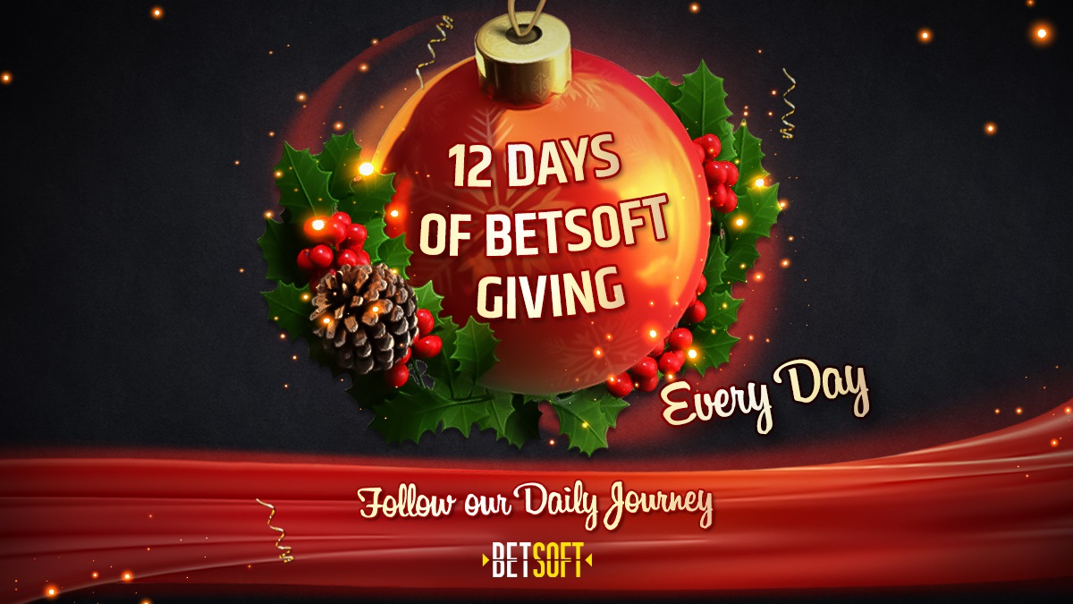 Betsoft Gaming launches Twelve Days of Giving to bring festive cheer this winter holiday