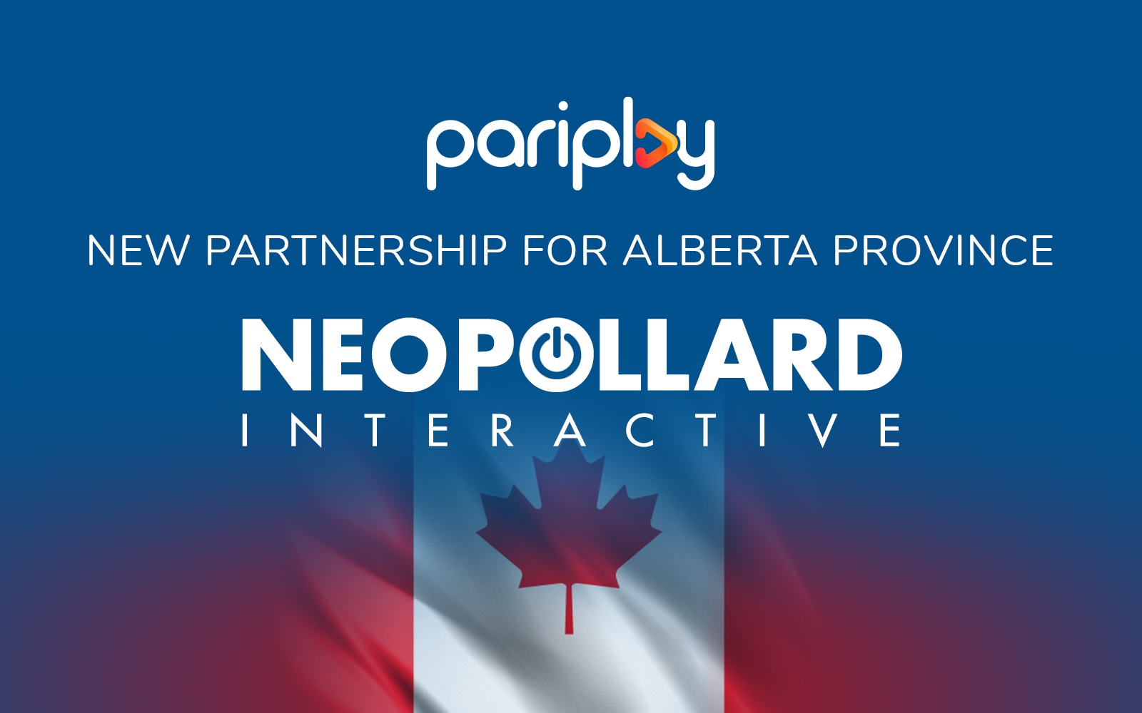 Pariplay to supply content to the only operator regulated by Alberta Gaming in Canada