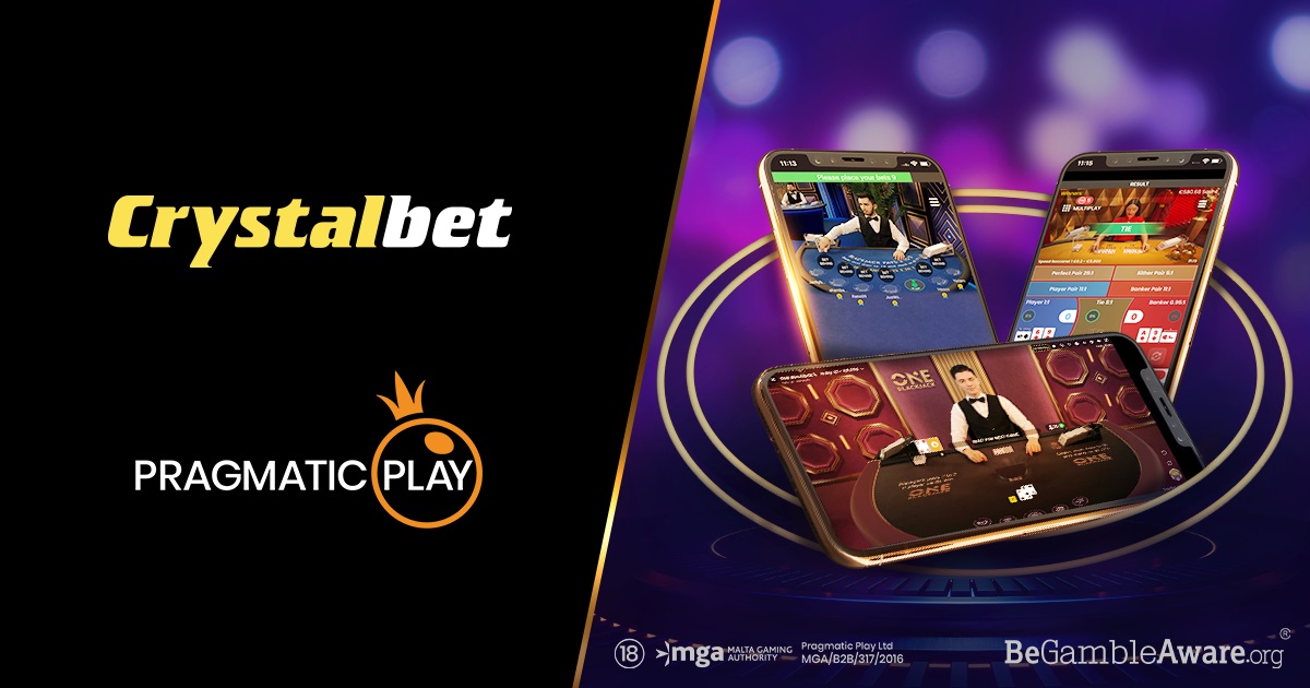 Pragmatic Play grows Crystalbet deal with live casino titles