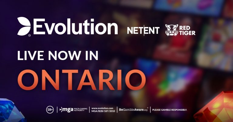 Evolution goes live in Ontario online gaming market with multiple operators