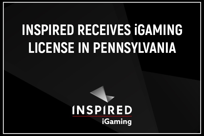 Inspired receives iGaming license in Pennsylvania