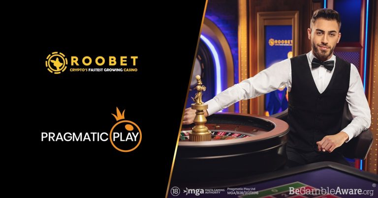 Pragmatic Play rolls out live casino studio with Roobet