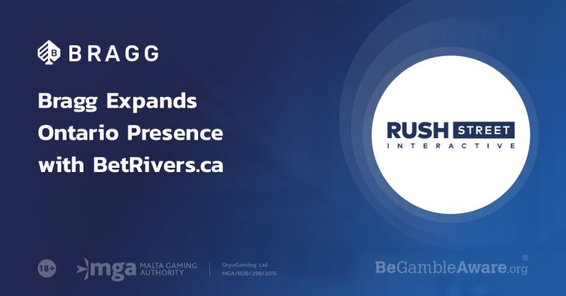 Bragg Gaming expands partnership with Rush Street Interactive