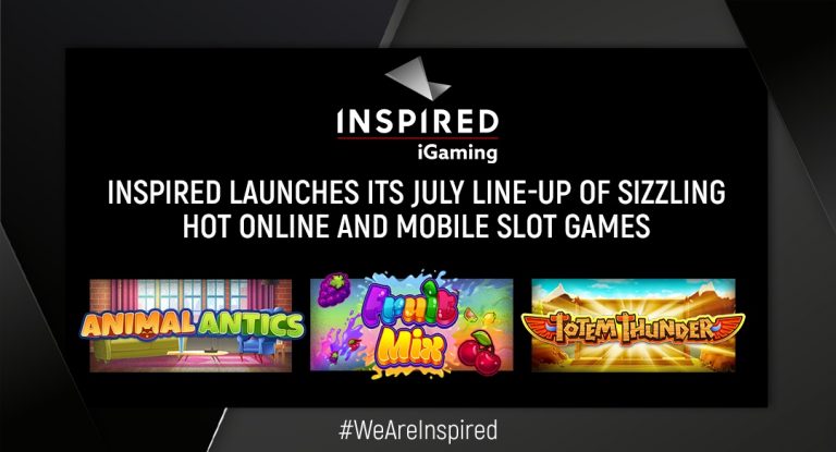 Inspired launches its July line-up of sizzling hot slot games