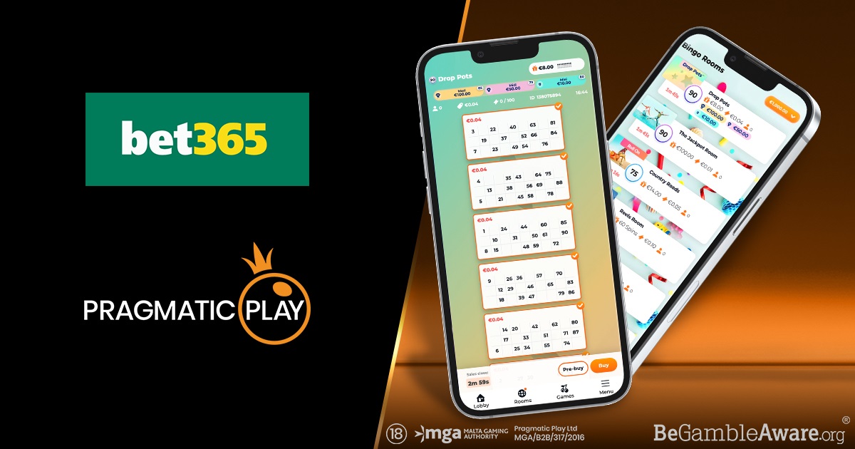 Pragmatic Play Bingo goes live with bet365 as key partnership broadens