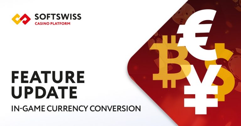 SOFTSWISS casino platform feature update: In-game currency conversion