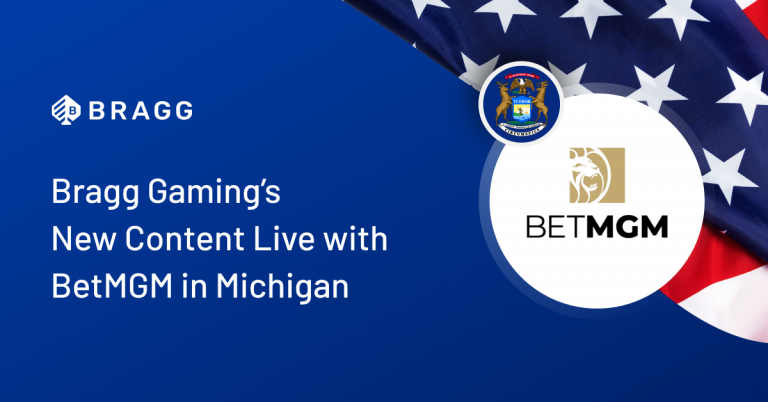 Bragg Gaming’s new content live with BetMGM in Michigan
