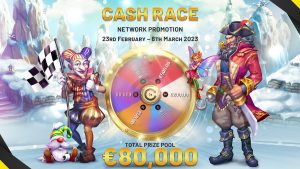 Betsoft‘s Cash Race network promotion delivers the ultimate gaming experience