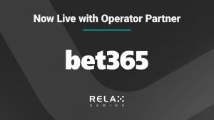Relax Gaming content live with bet365