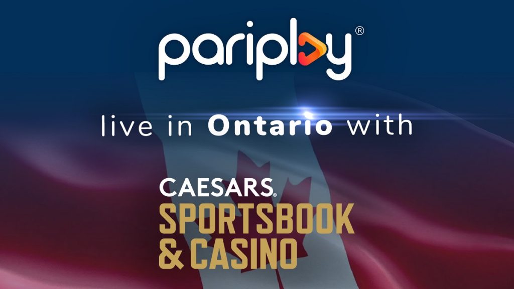 Pariplay expands into Ontario through Caesars Sportsbook & Casino partnership