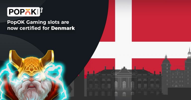 PopOK Gaming slots are now certified for Denmark