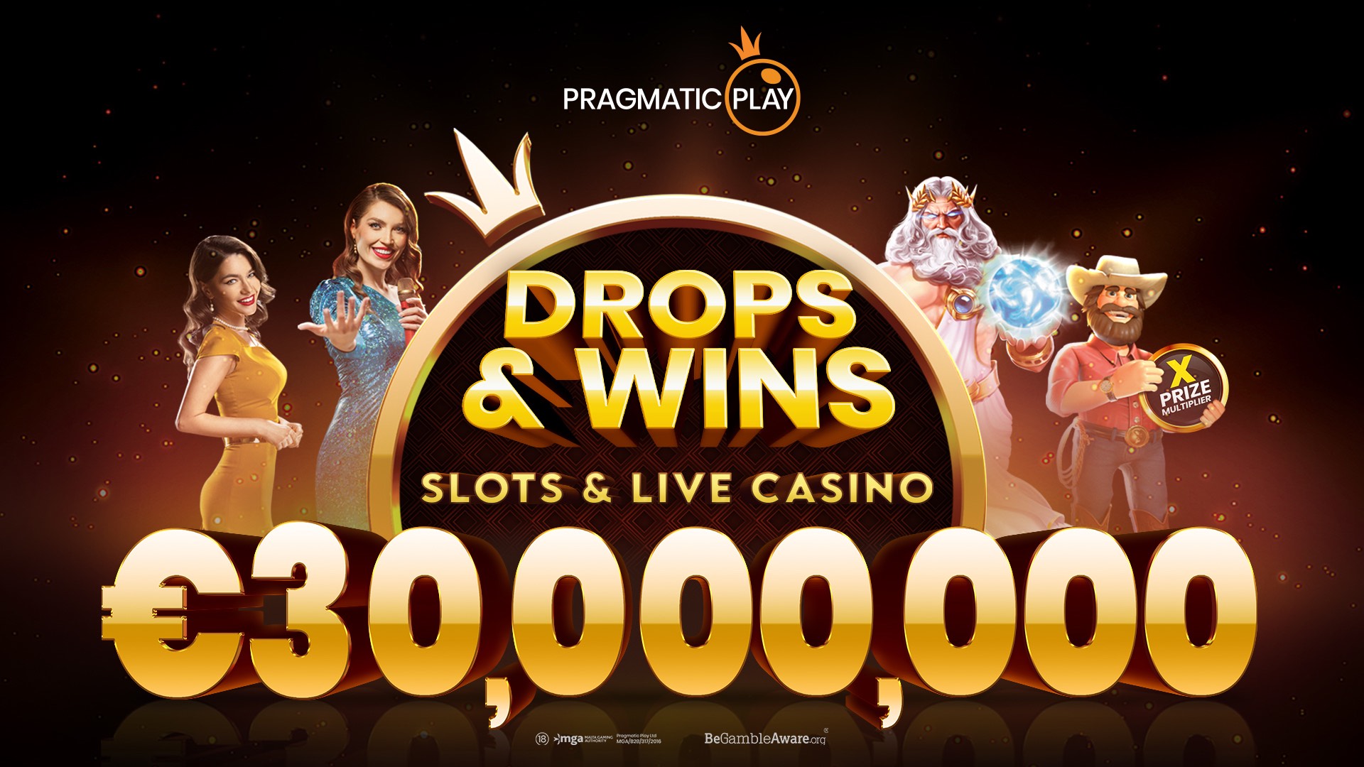 Pragmatic Play increases Drops & Wins prize pool to €30,000,000