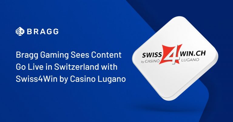 Bragg Gaming sees content go live in Switzerland with Swiss4Win by Casino Lugano