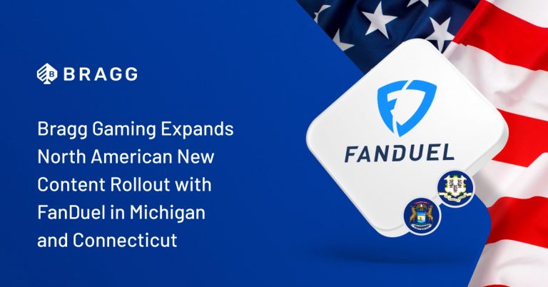 Bragg Gaming expands North American new content rollout with FanDuel in Michigan