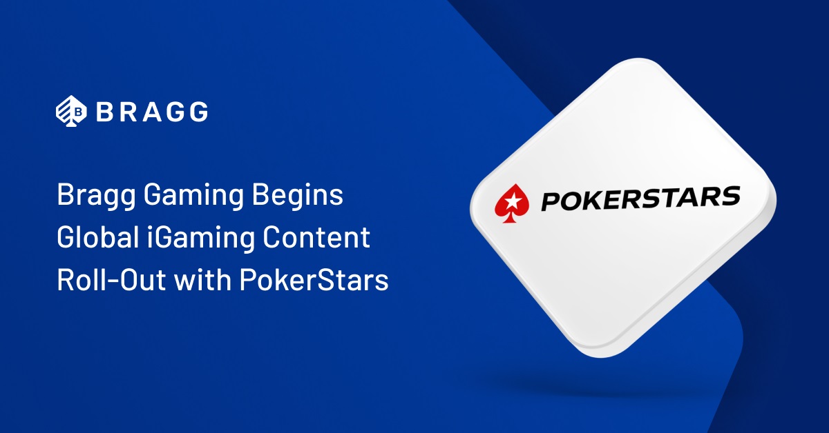 Bragg Gaming begins global iGaming content roll-out with PokerStars