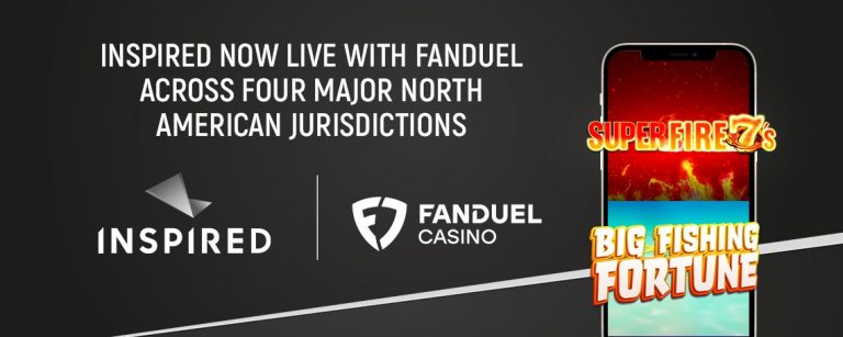Inspired now live with FanDuel across 4 North American jurisdictions