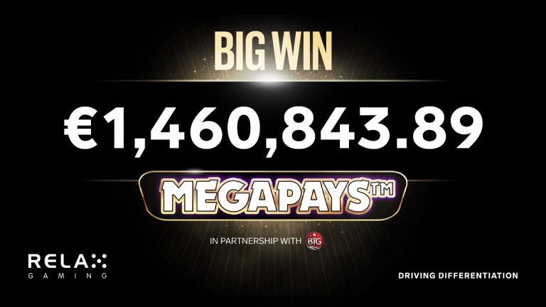 Unibet player celebrates €1.4 million Megapays jackpot