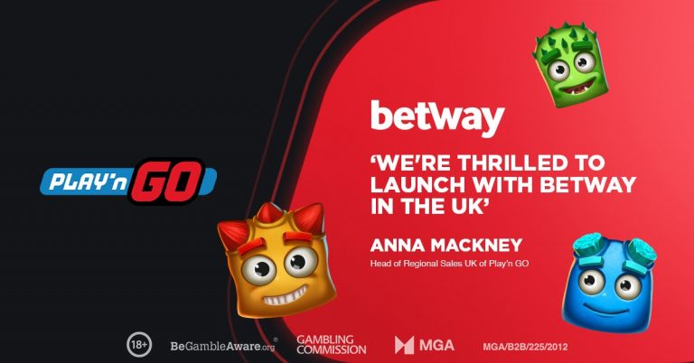 Play’n GO launches in the UK with Betway