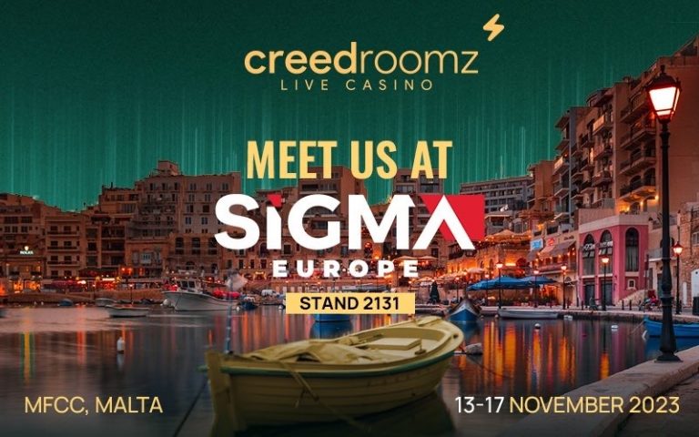 CreedRoomz takes part in SiGMA Europe