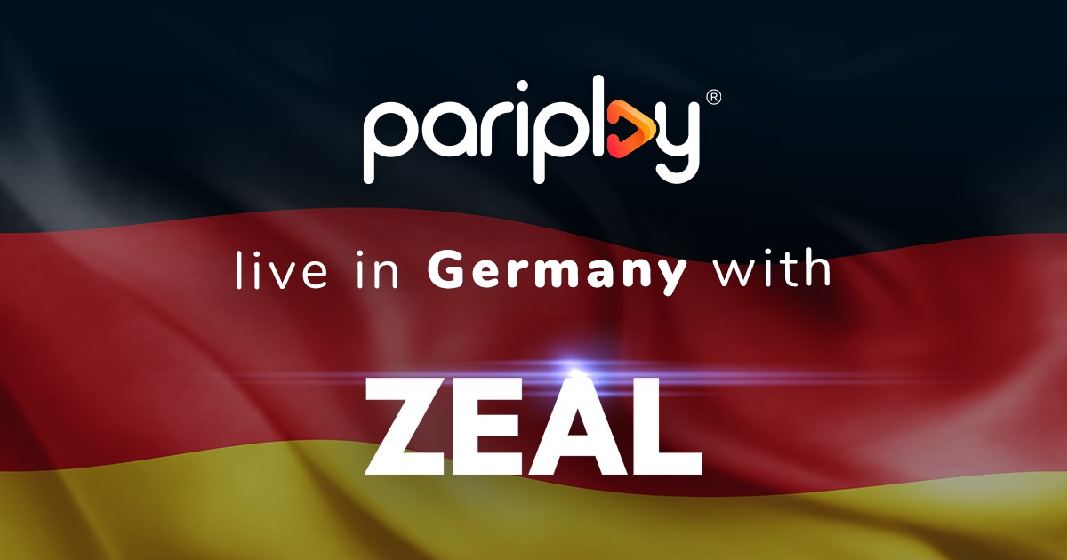 Pariplay makes German market debut through ZEAL launch