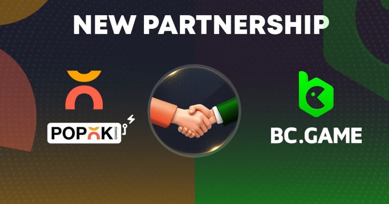 PopOK Gaming joins forces with BC.Game