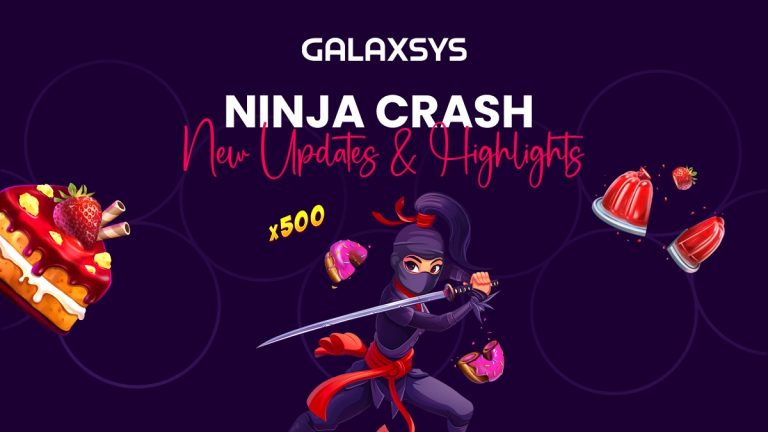 Galaxsys upgrades hit game Ninja Crash with new features and design