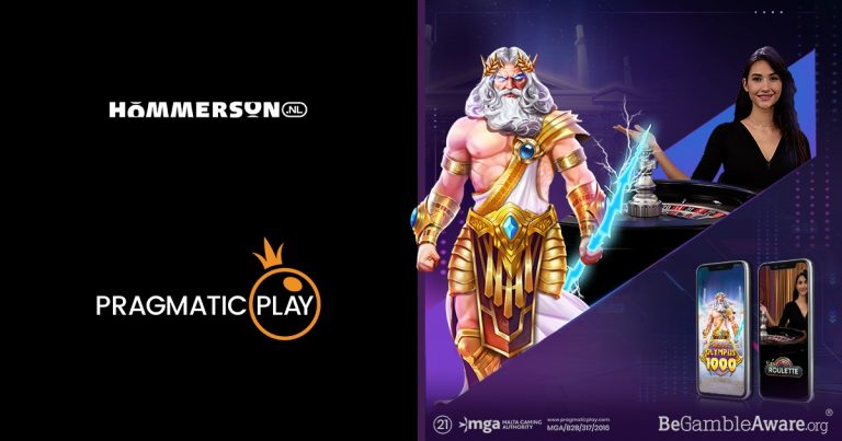 Pragmatic Play slots live with Hommerson Casino in the Netherlands