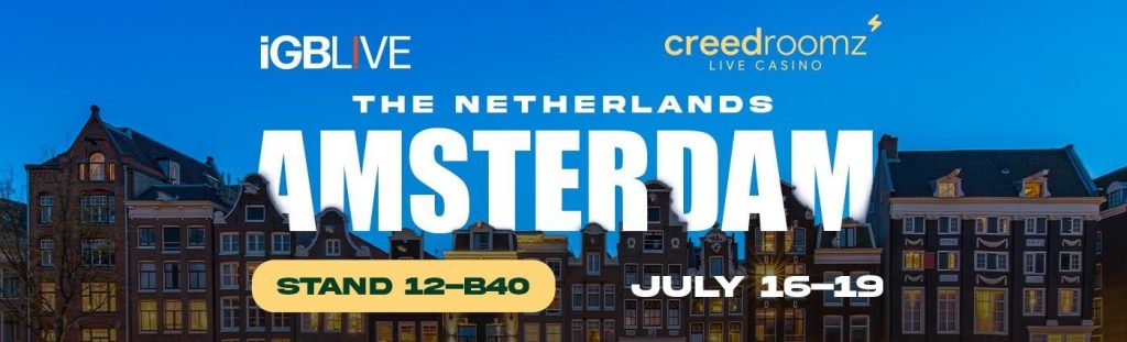 CreedRoomz to showcase at iGB Live Amsterdam 2024