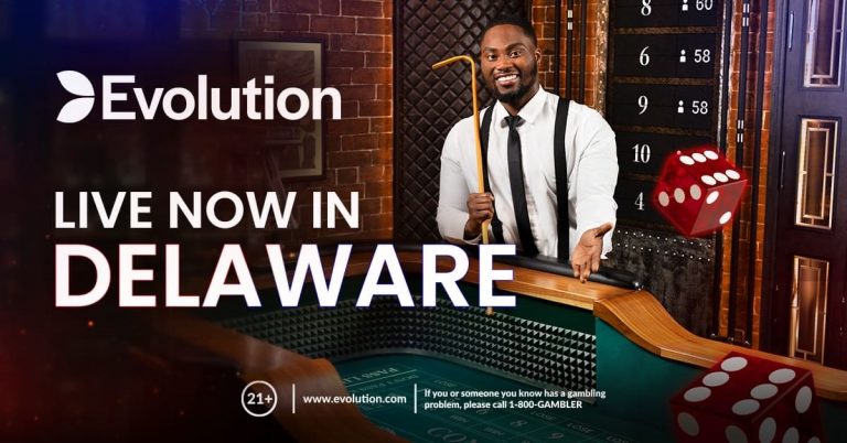 Evolution launches online live games in Delaware through RSI’s BetRivers platform