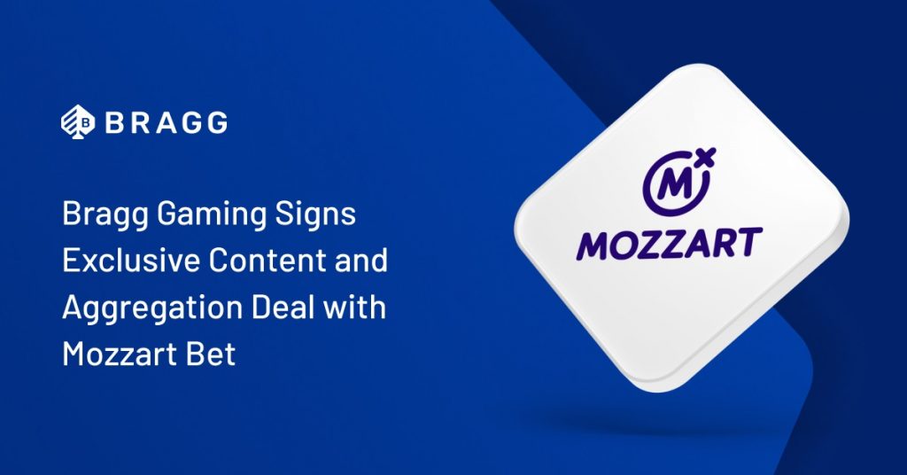 Bragg Gaming signs exclusive content and aggregation deal with Mozzart Bet