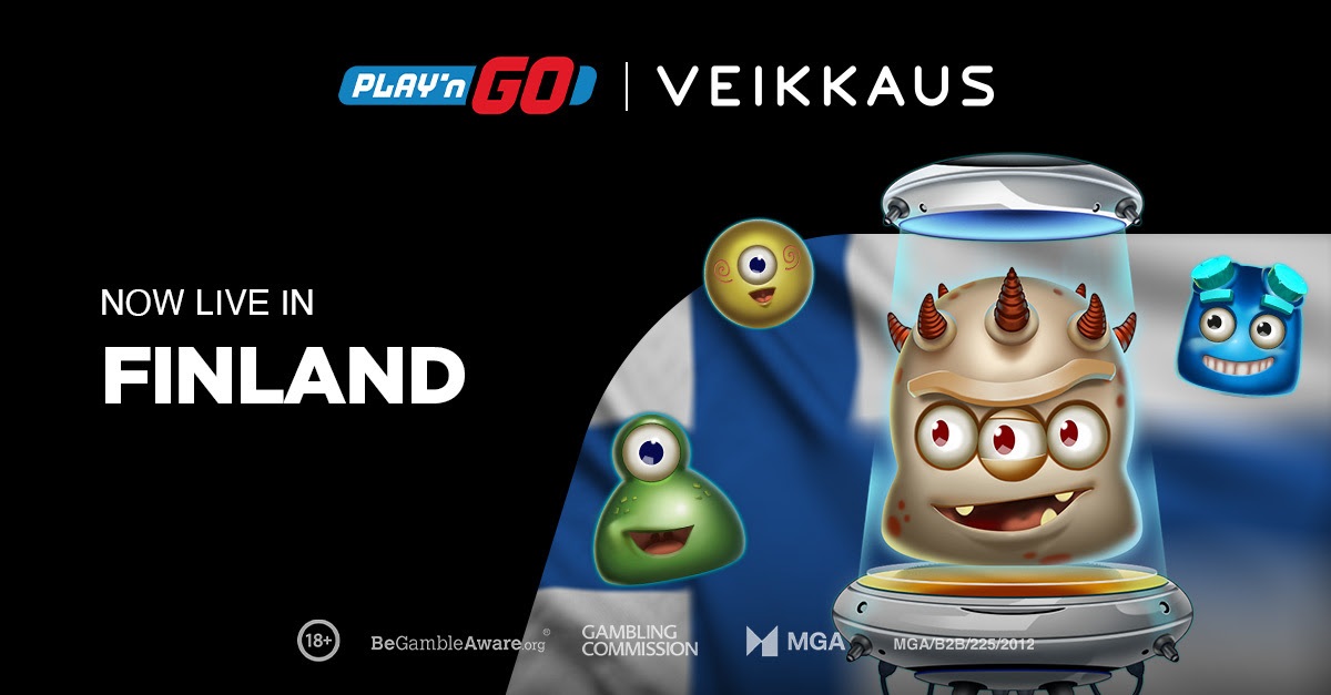 Play’n GO announces partnership with Finnish state-lottery Veikkaus